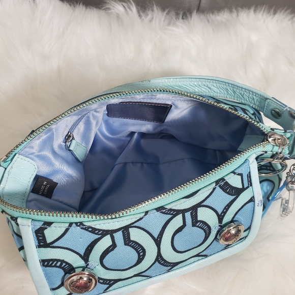 Coach handbag blue - Picture 5 of 16